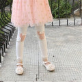 Best Quality Good Selling Baby Girls Elastic Cotton Dress Pants